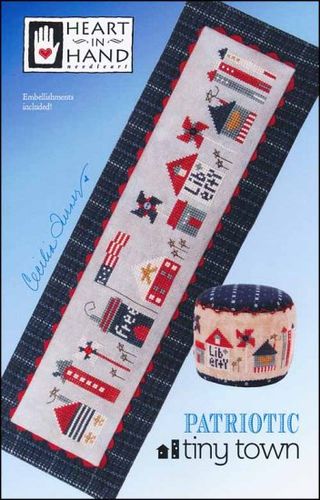 Patriotic Tiny Town - Heart in Hand