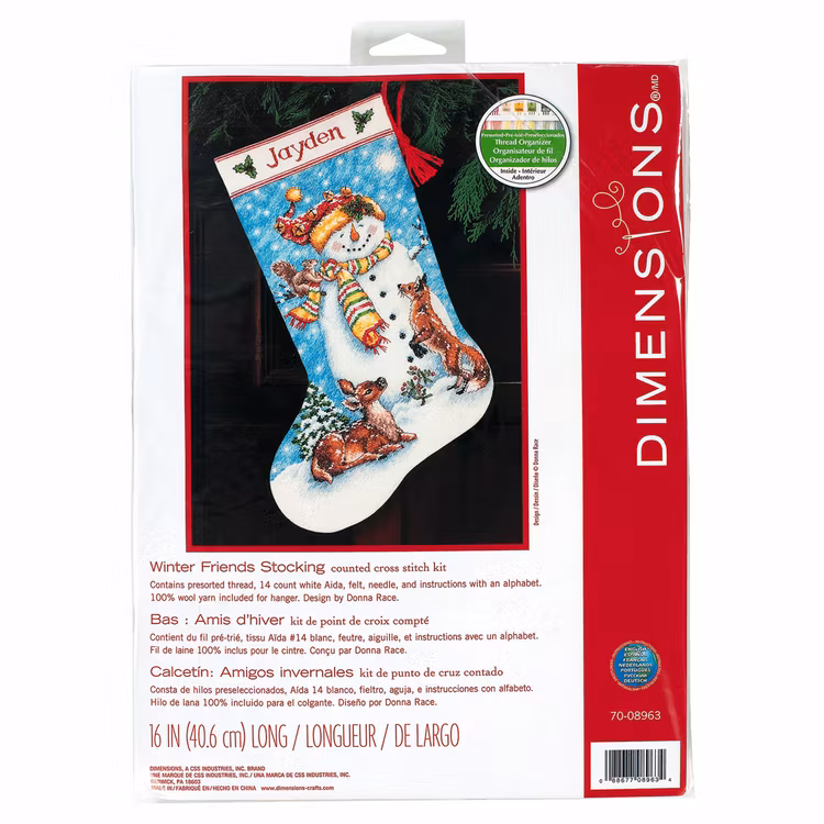 Dimensions - Winter Friends Stocking