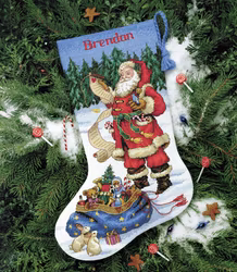 Dimensions - Checking His List Stocking