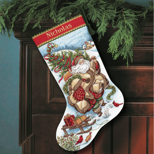 Dimensions Gold  - Santa's Journey Stocking