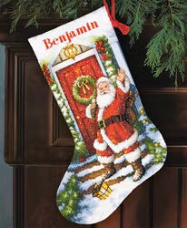 Dimensions Gold  - Welcome Santa Stocking