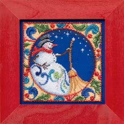 Mill Hill -   Snowman by Jim Shore (2014)