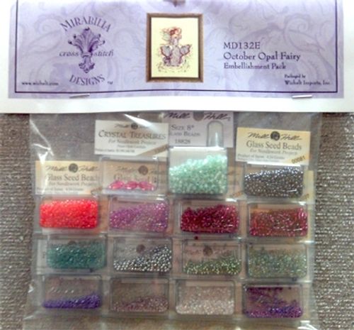 Embellishment Pack October Opal Fairy