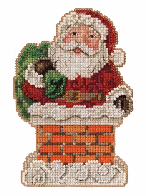 Mill Hill - Santa in Chimney by Jim Shore (2021)