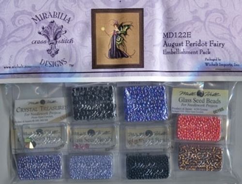 Embellishment Pack August Peridot Fairy