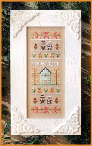 November Sampler - Country Cottage Needleworks