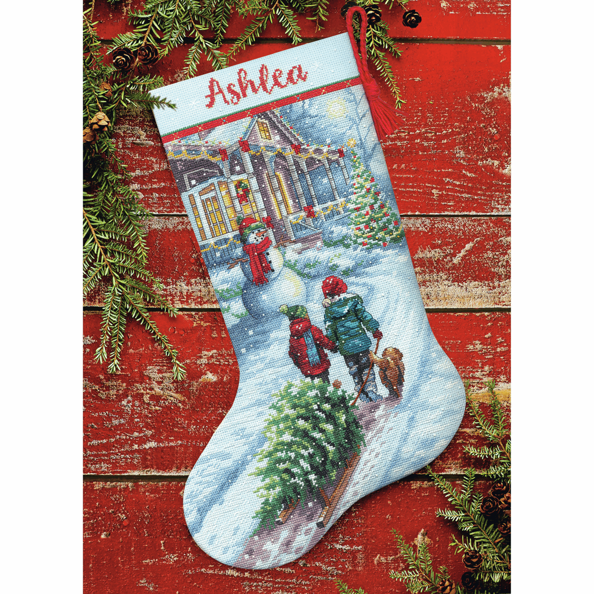 Dimensions - Christmas Tradition Stocking