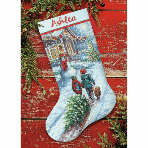 Dimensions - Christmas Tradition Stocking
