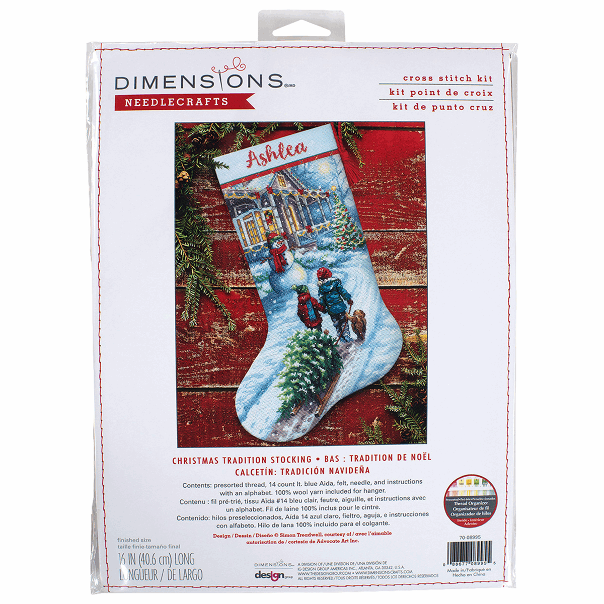 Dimensions - Christmas Tradition Stocking