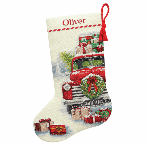 Dimensions - Santa's Truck Stocking