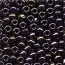 Size 6 Glass (4 mm) 16004 Eggplant