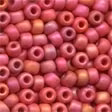 Size 6 Glass (4 mm) 16616 Matte Fiesta Sunset