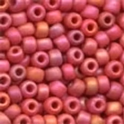 Size 6 Glass (4 mm) 16616 Matte Fiesta Sunset