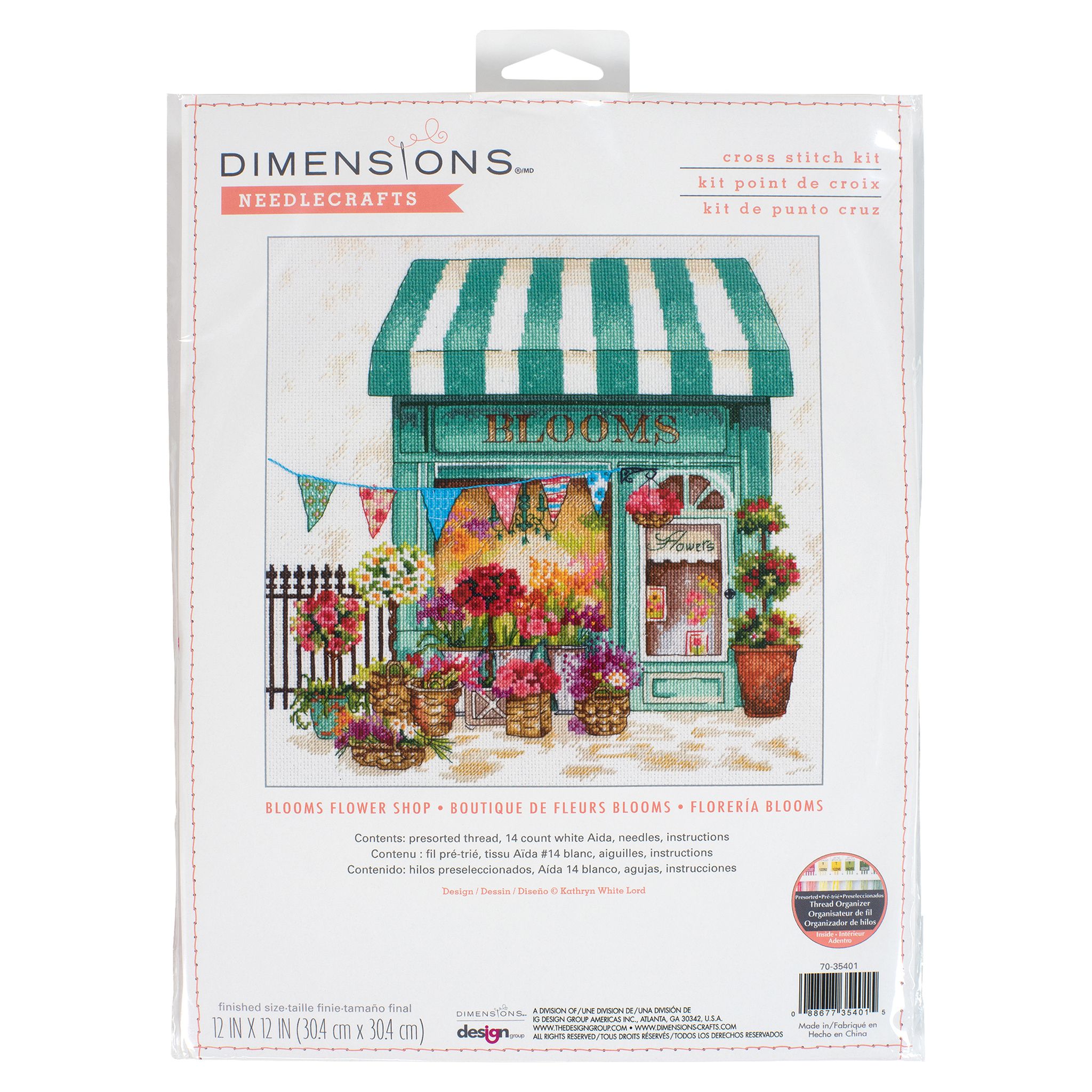 Dimensions - Blooms Flower Shop