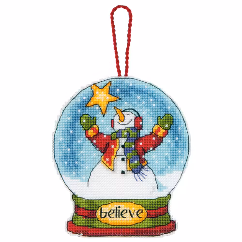 Dimensions - Believe Snow Globe