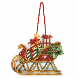 Dimensions - Ornament: Sleigh