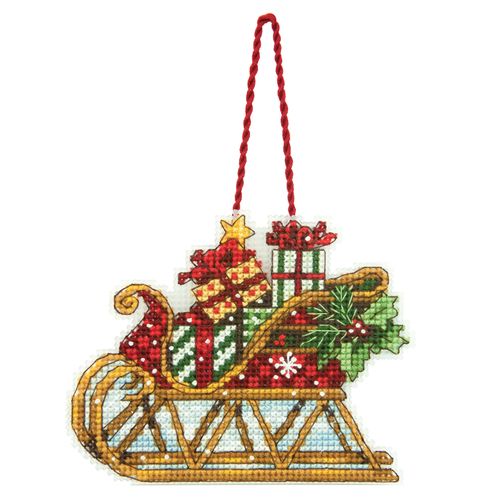 Dimensions - Ornament: Sleigh