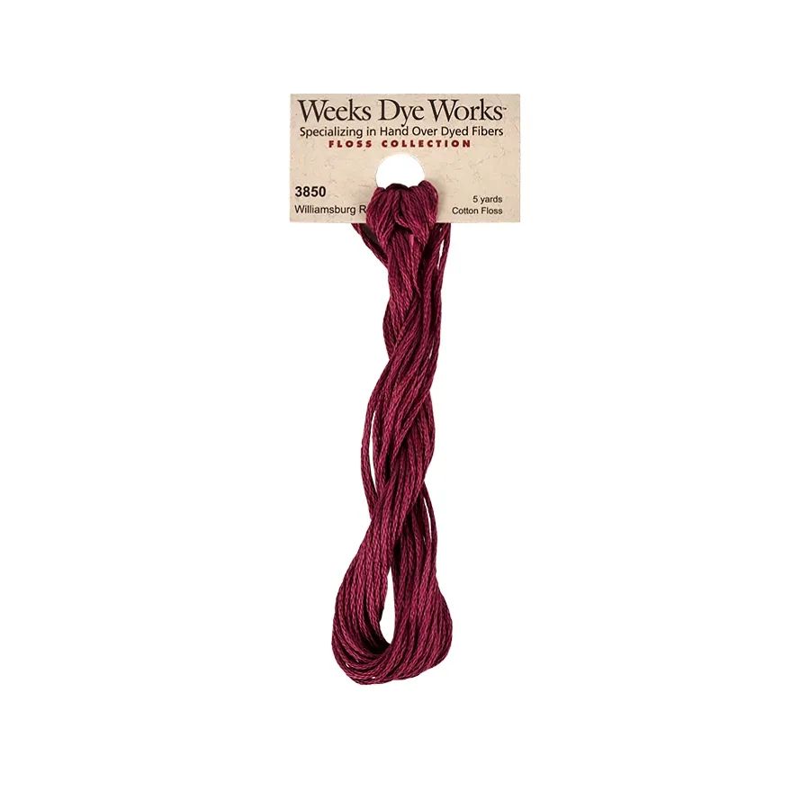 WDW 3850 Williamsburg Red