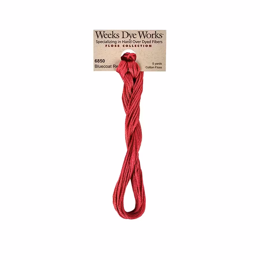 WDW 6850 Bluecoat Red