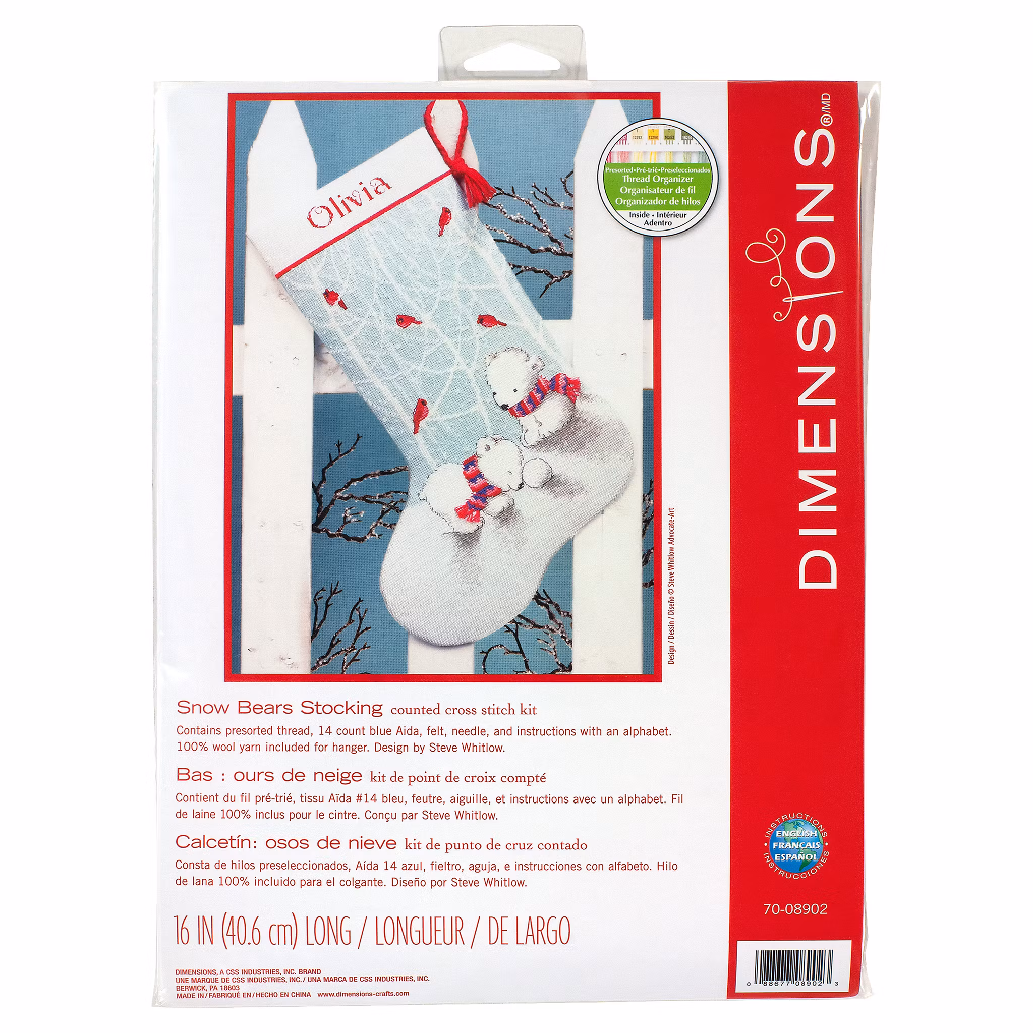 Dimensions - Snow Bears