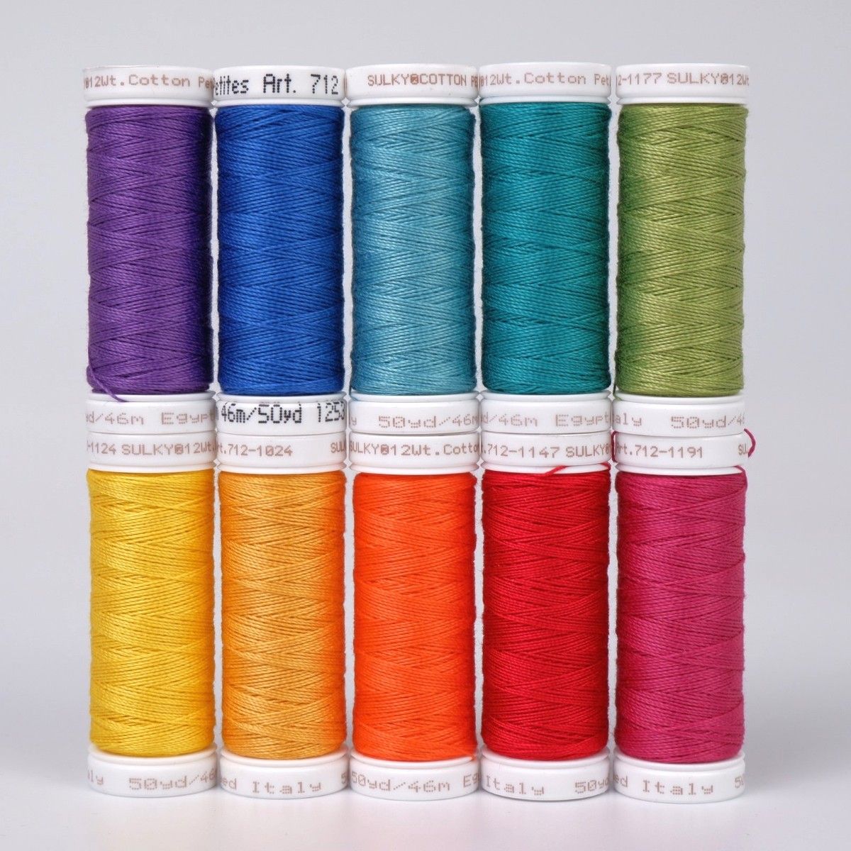 Sulky Cotton Petites 10-pack COLOUR WHEEL