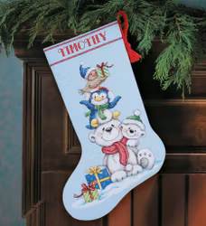 Dimensions - Stocking  Stack of Critters