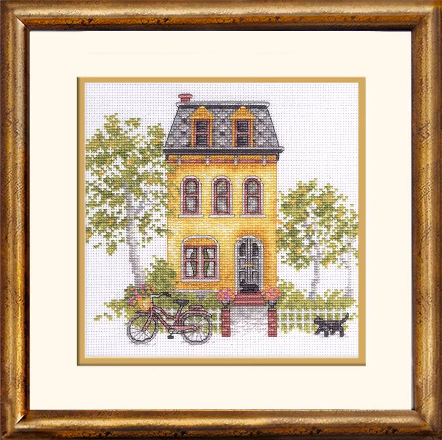 Dimensions Gold  - Yellow House