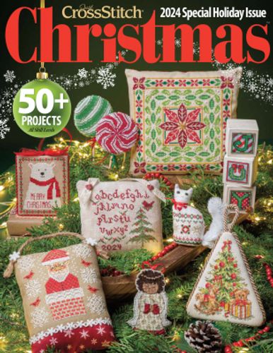 Just Cross Stitch Magazine Christmas Ornaments 2024