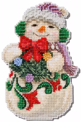 Mill Hill - Snowman with Earmuffs by Jim Shore (2024)