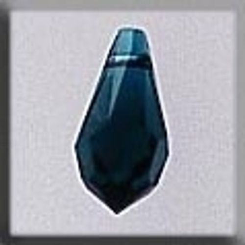 Crystal Treasures 13053 Very Small Teardrop Emerald