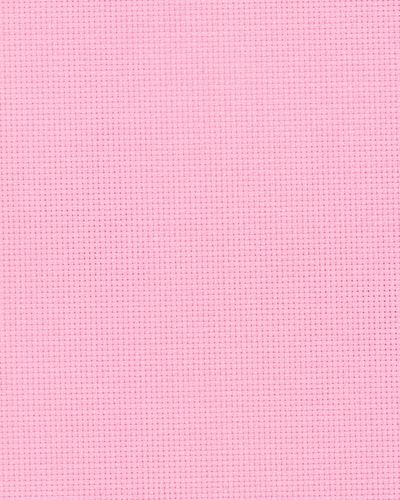 Aida Broderiväv 14 ct (5.4 rutor) Rosa