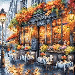 AVA Stitch - Coffee in Autumn P051