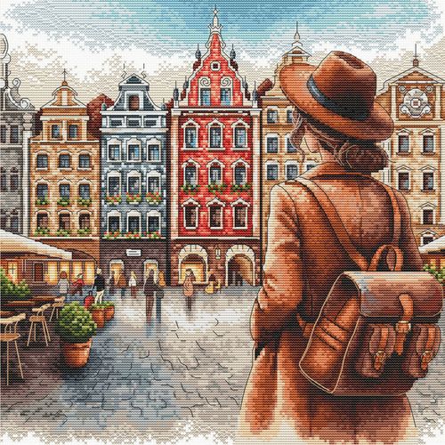AVA Stitch - Old Town of Bruges P104