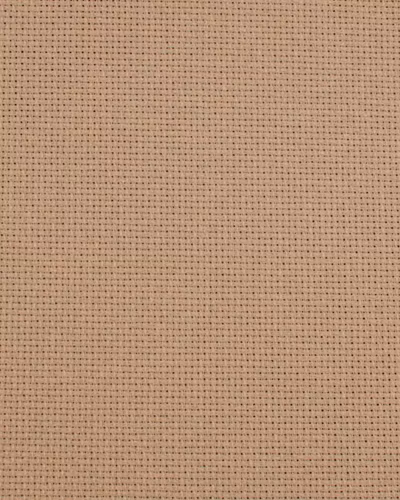Aida Broderiväv 16 ct (6.4 rutor) Milk Chocolate