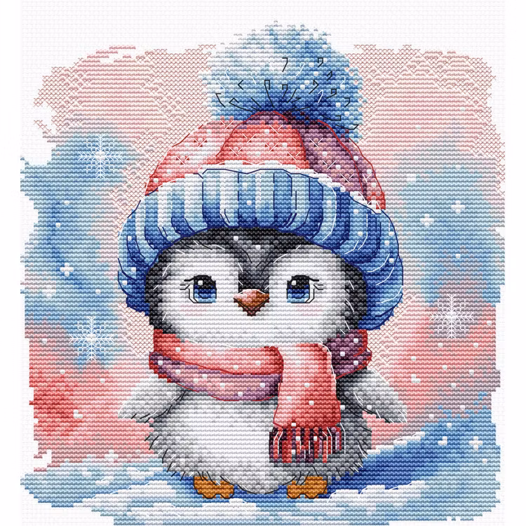 AVA Stitch - Frosty Penguin Friend P047
