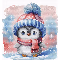 AVA Stitch - Frosty Penguin Friend P047