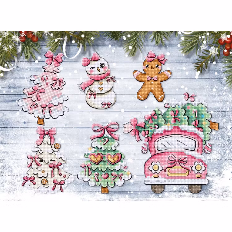 Letistitch - Sweetmas Ornaments