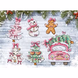 Letistitch - Sweetmas Ornaments