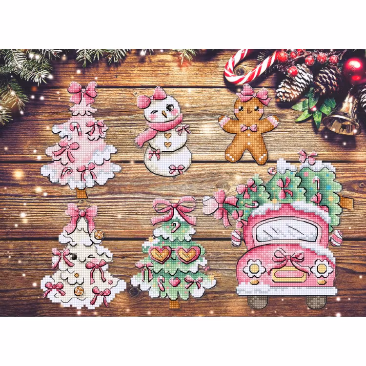 Letistitch - Sweetmas Ornaments