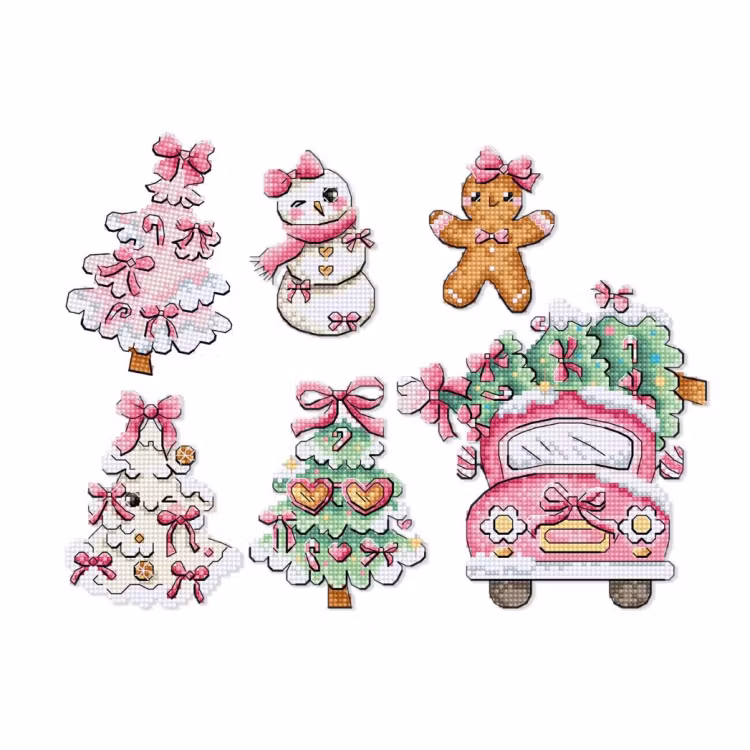 Letistitch - Sweetmas Ornaments