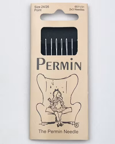 Perminnålen med spets 24/26