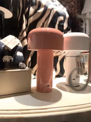 MUSHROOM LAMPA, LED - Rosa