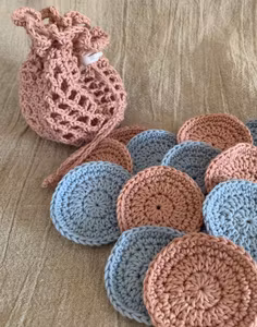 MAKEUP-PADS, ekologiska