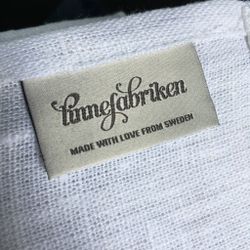Löpare STRÅ - Vit