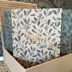 Trädgård - anteckningsbok A5, Olivia green Emma von Brömssen