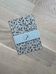 1 st kort Olivia grön, A5 inkl kuvert