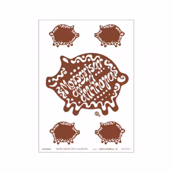 Morsgrisar är vi allihopa, Kökshandduk