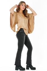 CAPRI BRIE BLOUSE AMBER GOLD