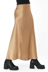 CAPRI LORRAINE KJOL, GOLD