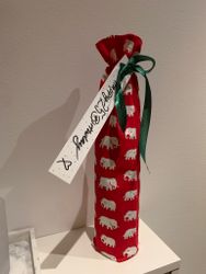 Gift bag for wine bottle - Elefant Svenskt Tenn